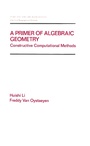 Cover: A Primer of Algebraic Geometry - CRC Press