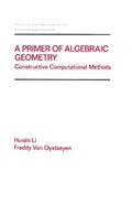 Cover: A Primer of Algebraic Geometry - CRC Press
