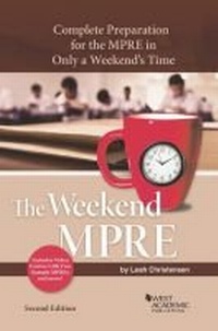 Enlarge image Cover: The Weekend MPRE - West Academic Press