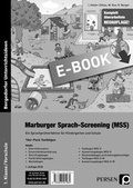Cover: Marburger Sprach-Screening (MSS) - Testb&ouml;gen - Persen Verlag in der AAP Lehrerwelt GmbH