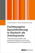 Cover: Fachbezogene Sprachf&ouml;rderung in Deutsch als Zweitsprache - Beltz eBook
