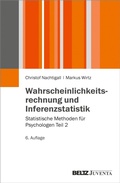Cover: Wahrscheinlichkeitsrechnung und Inferenzstatistik - Beltz eBook