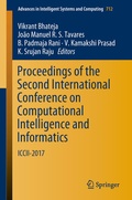 Cover: Proceedings of the Second International Conference on Computational Intelligence and Informatics - Springer