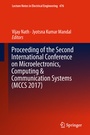 Cover: Proceeding of the Second International Conference on Microelectronics, Computing & Communication Systems (MCCS 2017) - Springer