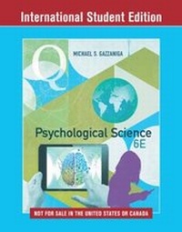 Enlarge image Cover: Psychological Science - WW Norton & Co