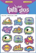 Cover: Jesus Is Lord - Faith That Sticks Stickers - Tyndale House Publishers