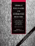 Cover: American Wholesalers/Distributors Directory 19 V1 - Gale Cengage