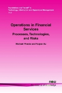 Enlarge image Cover: Operations in Financial Services - now publishers Inc