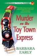 Cover: Murder on the Toy Town Express - Crooked Lane Books