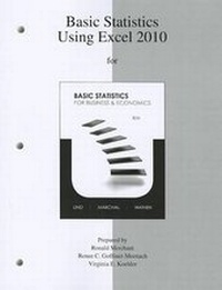 Enlarge image Cover: Basic Statistics Using Excel 2010 to Accompany Basic Statistics for Business & Economics - McGraw-Hill Inc.,US