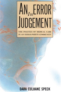 Enlarge image Cover: An Error in Judgement - Talonbooks