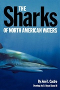 Cover: Sharks of North American Waters - Texas A & M University Press