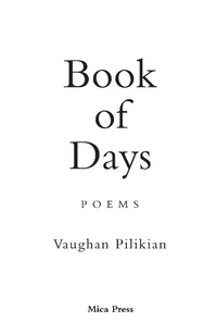Enlarge image Cover: Book of Days - Mica Press