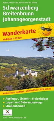 Abbildung von: Schwarzenberg, Breitenbrunn, Johanngeorgenstadt - Freytag-Berndt und ARTARIA