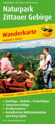 Abbildung von: Naturpark Zittauer Gebirge - Freytag-Berndt und ARTARIA