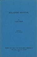 Cover: Icelandic Journal - Viking Society for Northern Research