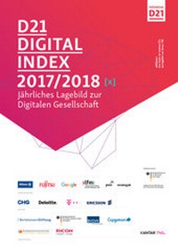 Enlarge image Cover: D21-Digital-Index 2017 / 2018 - Initiative D21