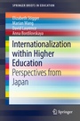 Cover: Internationalization within Higher Education - Springer