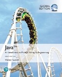 Enlarge image Cover: Java: An Introduction to Problem Solving and Programming, Global Edition - Pearson Education Limited