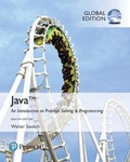 Cover: Java: An Introduction to Problem Solving and Programming plus Pearson MyLab Programming with Pearson eText, Global Edition - Pearson Education Limited