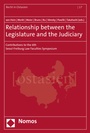 Cover: Relationship between the Legislature and the Judiciary - Nomos