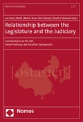 Cover: Relationship between the Legislature and the Judiciary - Nomos