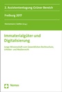 Cover: Immaterialgüter und Digitalisierung - Nomos