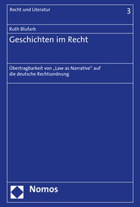 Abbildung von: Geschichten im Recht - Nomos