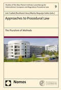Cover: Approaches to Procedural Law - Nomos