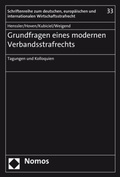 Cover: Grundfragen eines modernen Verbandsstrafrechts - Nomos