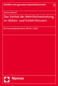 Bild: Das Verbot der Mehrfachvertretung im Aktien- und GmbH-Konzern - Nomos