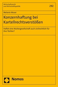 Abbildung von: Konzernhaftung bei Kartellrechtsverstößen - Nomos