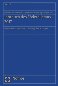 Abbildung von: Jahrbuch des Föderalismus 2017 - Nomos