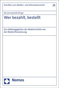 Abbildung von: Wer bezahlt, bestellt - Nomos
