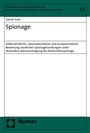 Cover: Spionage - Nomos