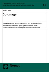 Enlarge image Cover: Spionage - Nomos