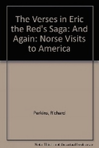 Abbildung von: Verses in Eric the Reds Saga - Viking Society for Northern Research