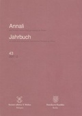 Cover: Annali dell'Istituto storico italo-germanico in Trento - Jahrbuch des italienisch-deutschen historischen Instituts in Trient. - Duncker & Humblot