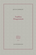 Cover: Faultless Disagreement - Vittorio Klostermann Verlag