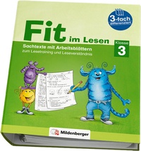 Abbildung von: Fit im Lesen - Sachtexte, Klasse 3 - Mildenberger Verlag GmbH