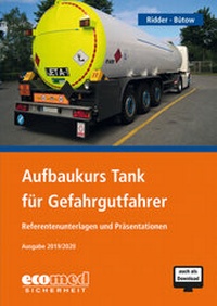 Abbildung von: Aufbaukurs Tank für Gefahrgutfahrer - ecomed Storck