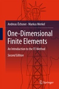 Cover: One-Dimensional Finite Elements - Springer
