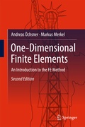 Cover: One-Dimensional Finite Elements - Springer