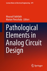 Enlarge image Cover: Pathological Elements in Analog Circuit Design - Springer