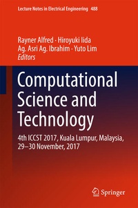Enlarge image Cover: Computational Science and Technology - Springer