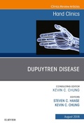Cover: Dupuytren Disease, An Issue of Hand Clinics - Elsevier