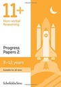 Cover: 11+ Non-verbal Reasoning Progress Papers Book 2: KS2, Ages 9-12 - Schofield & Sims Ltd