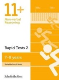 Cover: 11+ Non-verbal Reasoning Rapid Tests Book 2: Year 3, Ages 7-8 - Schofield & Sims Ltd