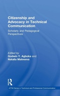 Cover: Citizenship and Advocacy in Technical Communication - Routledge