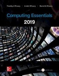 Enlarge image Cover: Loose Leaf for Computing Essentials 2019 - McGraw-Hill Education